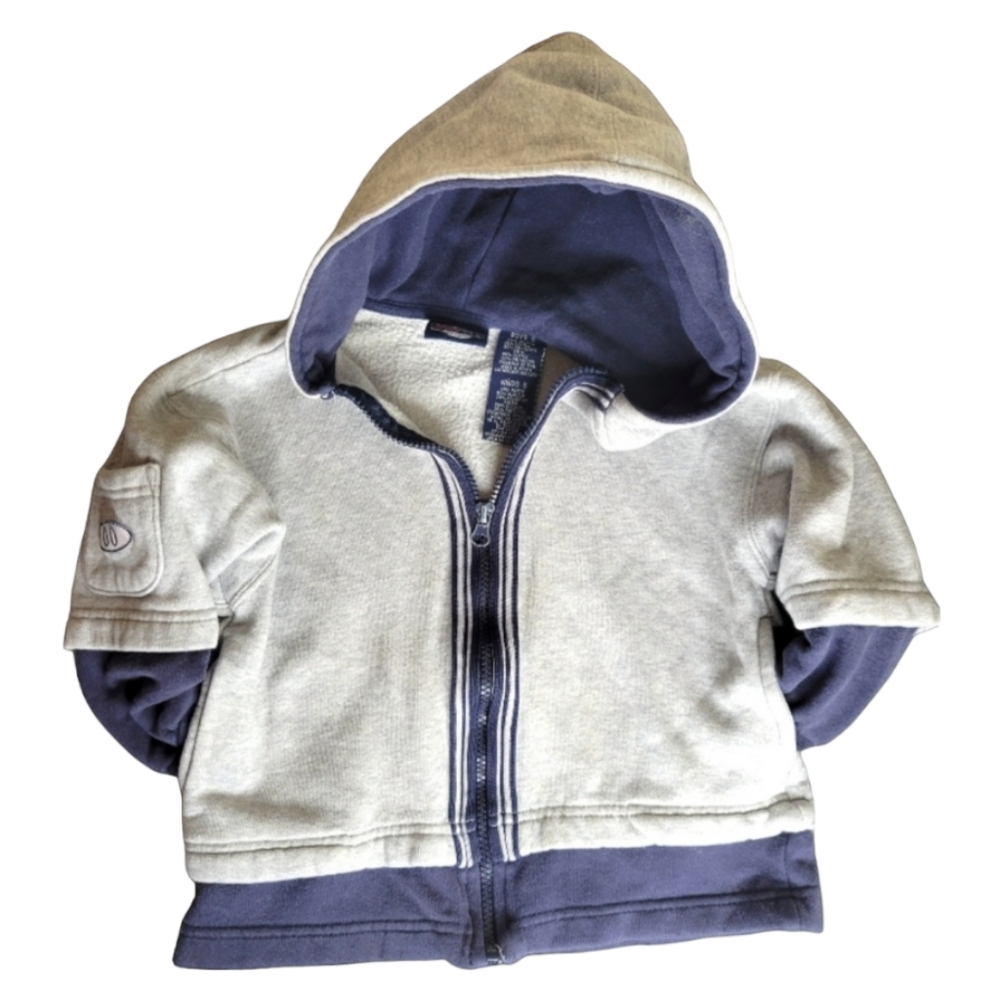 Sportrax Boy's Fleece Lined Zip Up Winter Sweatshirt Jacket Hoodie